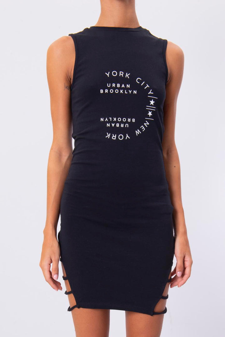 BSL Women Printed Mini Dress - Vilnius