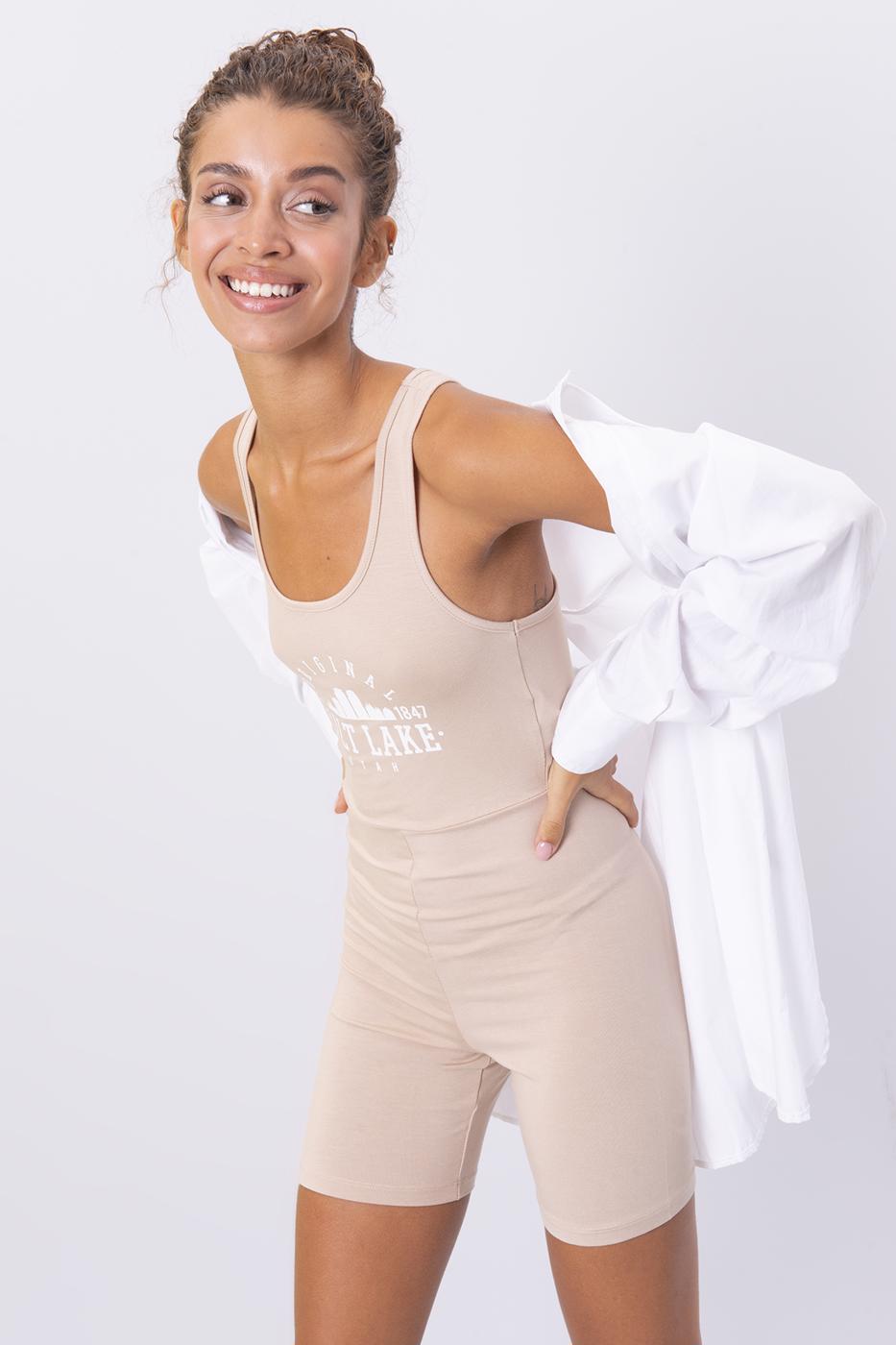 BSL Women Printed Romper - Veghel