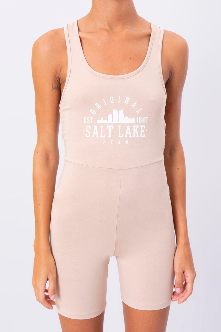 BSL Women Printed Romper - Veghel