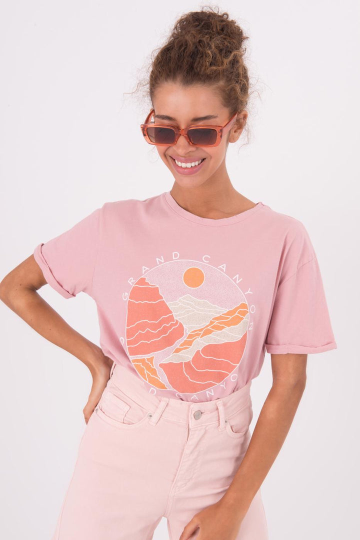 BSL Women Printed Tie Dye T-Shirt - Getafe