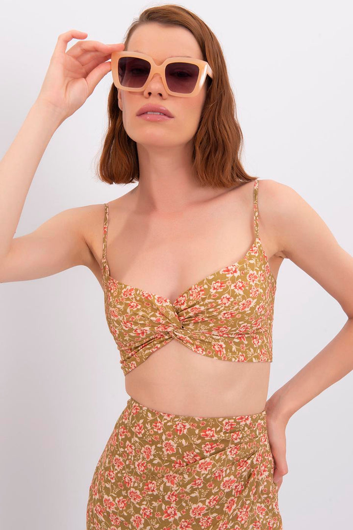 BSL Women Strapped Crop Top - Huelva