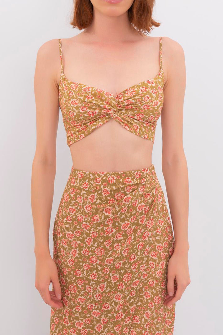 BSL Women Strapped Crop Top - Huelva