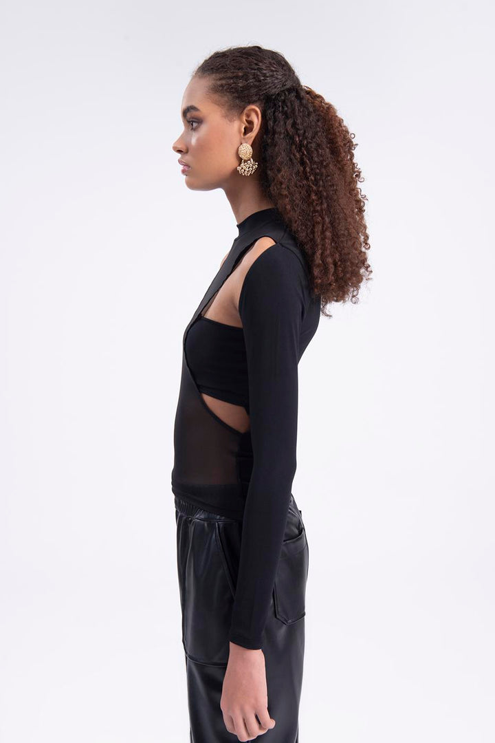 BSL Women Tulle detailed top - Heroica Guaymas