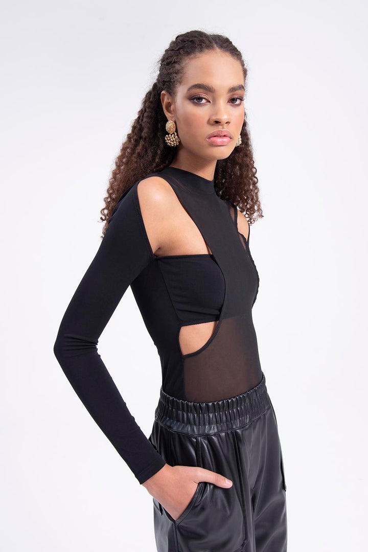 BSL Women Tulle detailed top - Heroica Guaymas