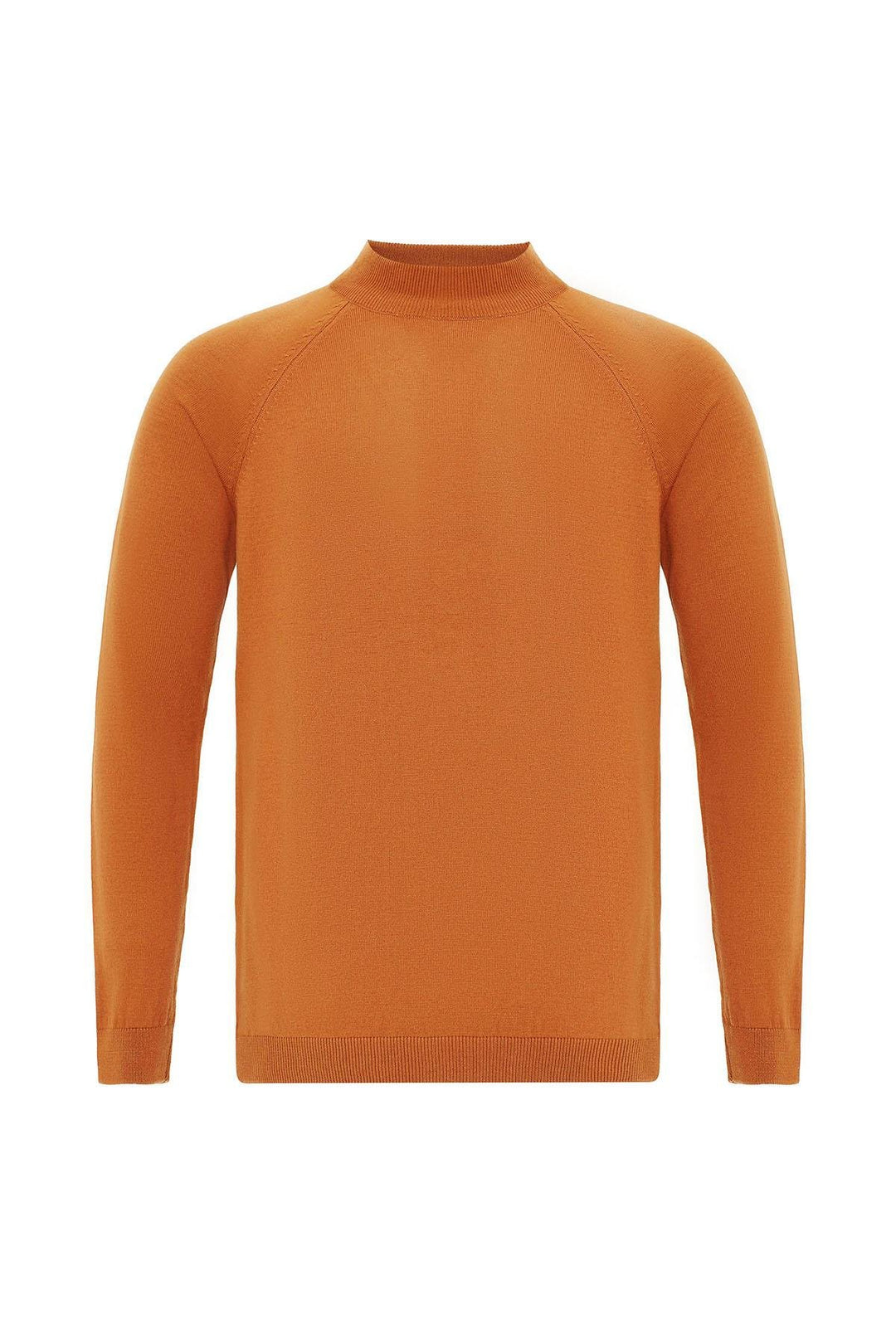 ANT Antioch Orange Half-Zip Men's Sweater - Santurce-Antiguo