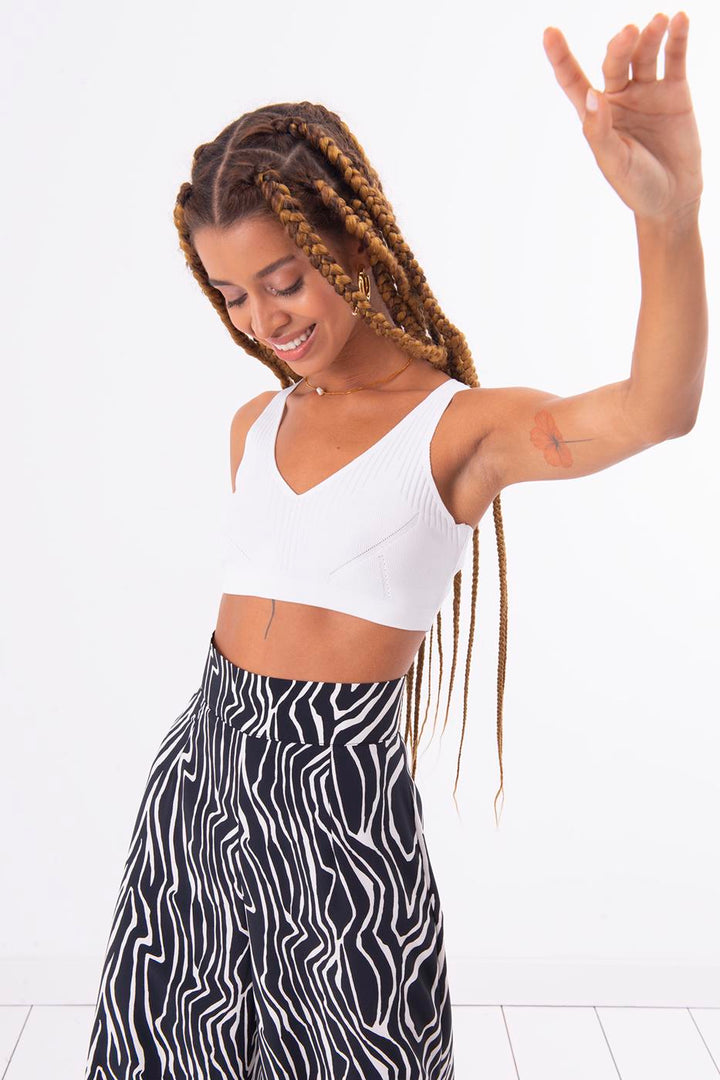BSL Women Knitted Crop Top - Waukegan