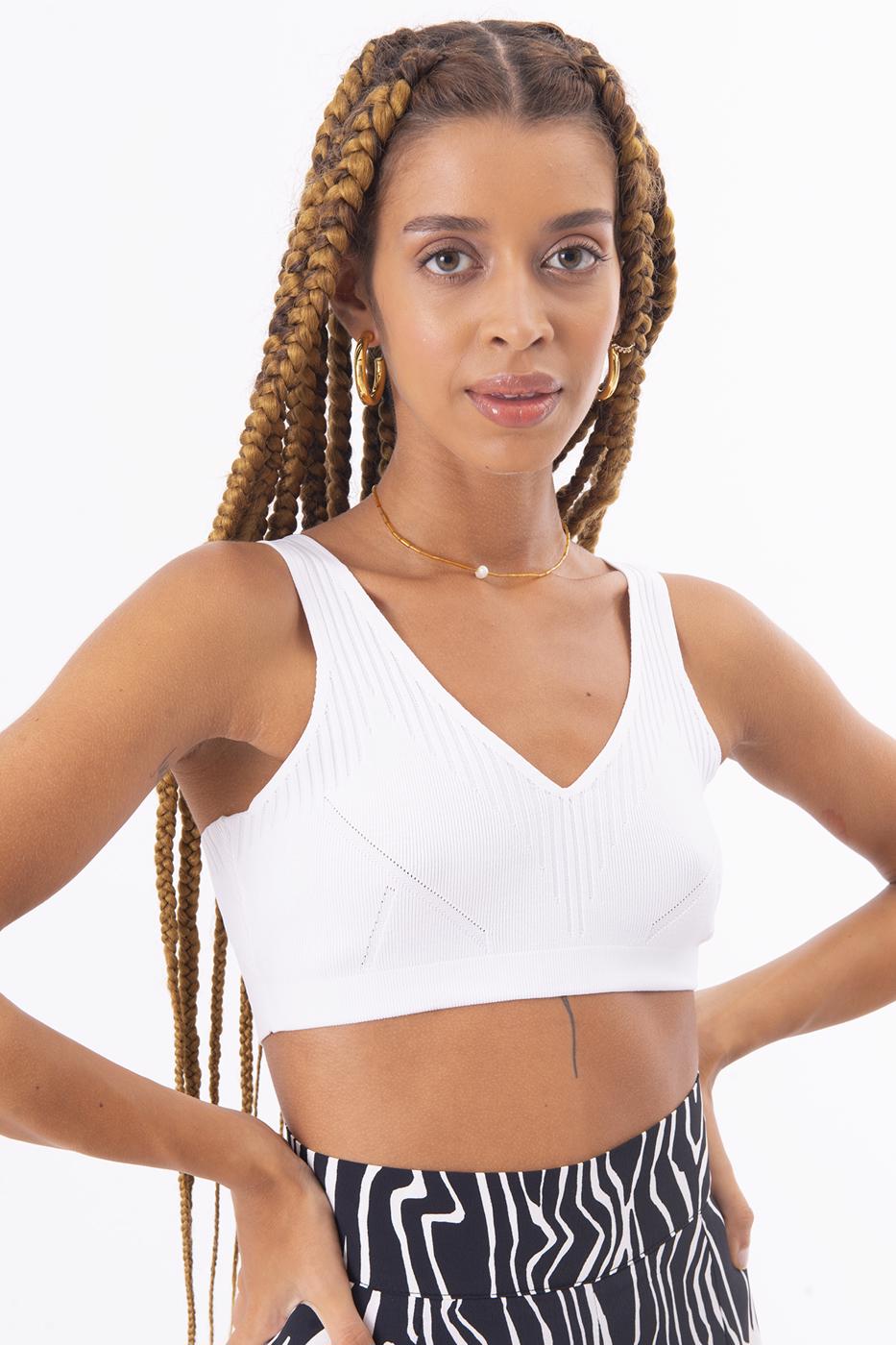 BSL Women Knitted Crop Top - Waukegan
