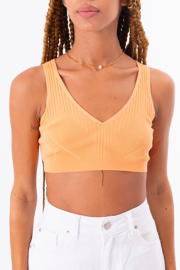 BSL Women Knitted Crop Top - Svyetlahorsk