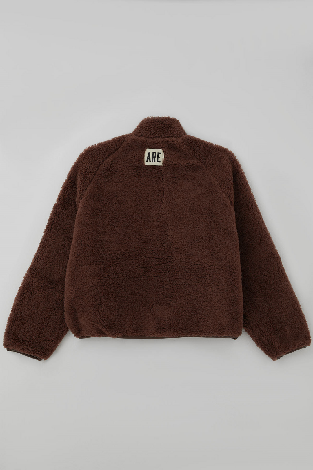 BRE Orko Kız Çocuk Peluş Sweatshirt Önü Yarım Çıtçıt Pat Kanguru Cepli 106 Yaş , Kahverengi - Alcira