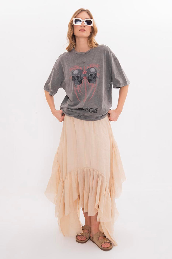 BSL Women Oversize Printed Tshirt - Wattrelos