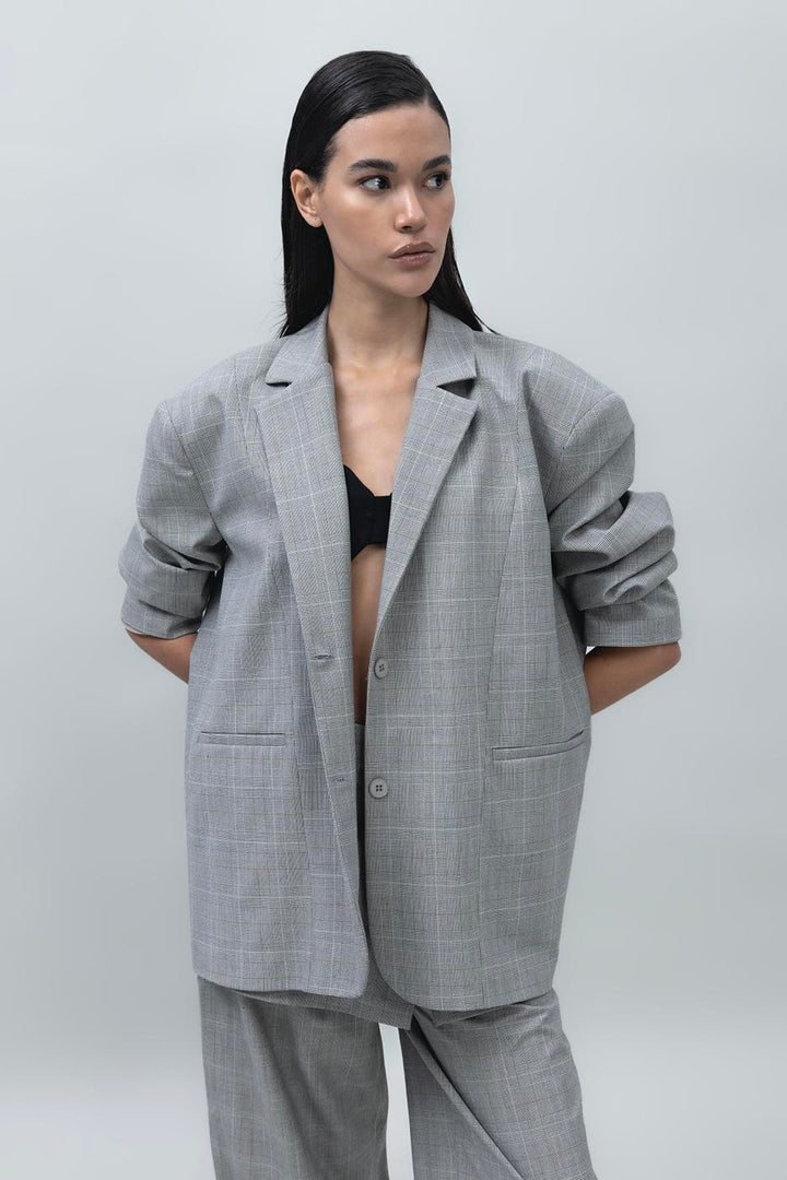 BSL Women Oversize Blazer Jacket - Tucson