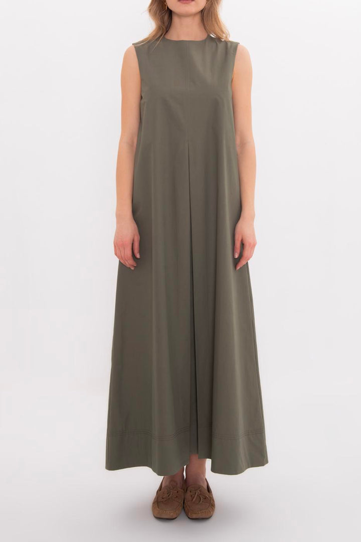 BSL Women Oversize Cotton Midi Dress - Gjilan