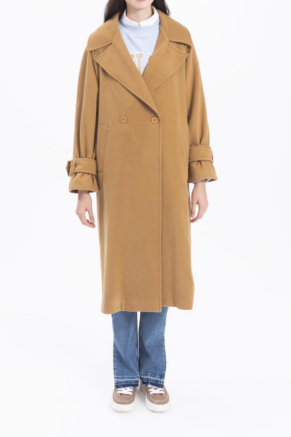 BSL Women Oversize cachet long coat - Upland