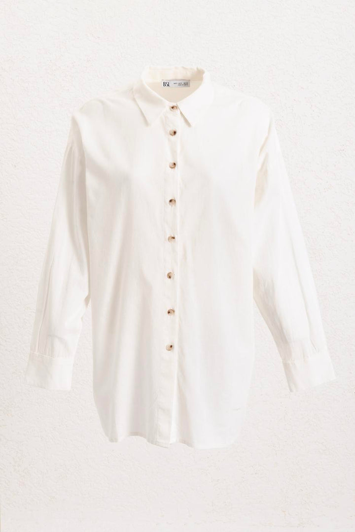BSL Women Oversize Linen Shirt - Darwin