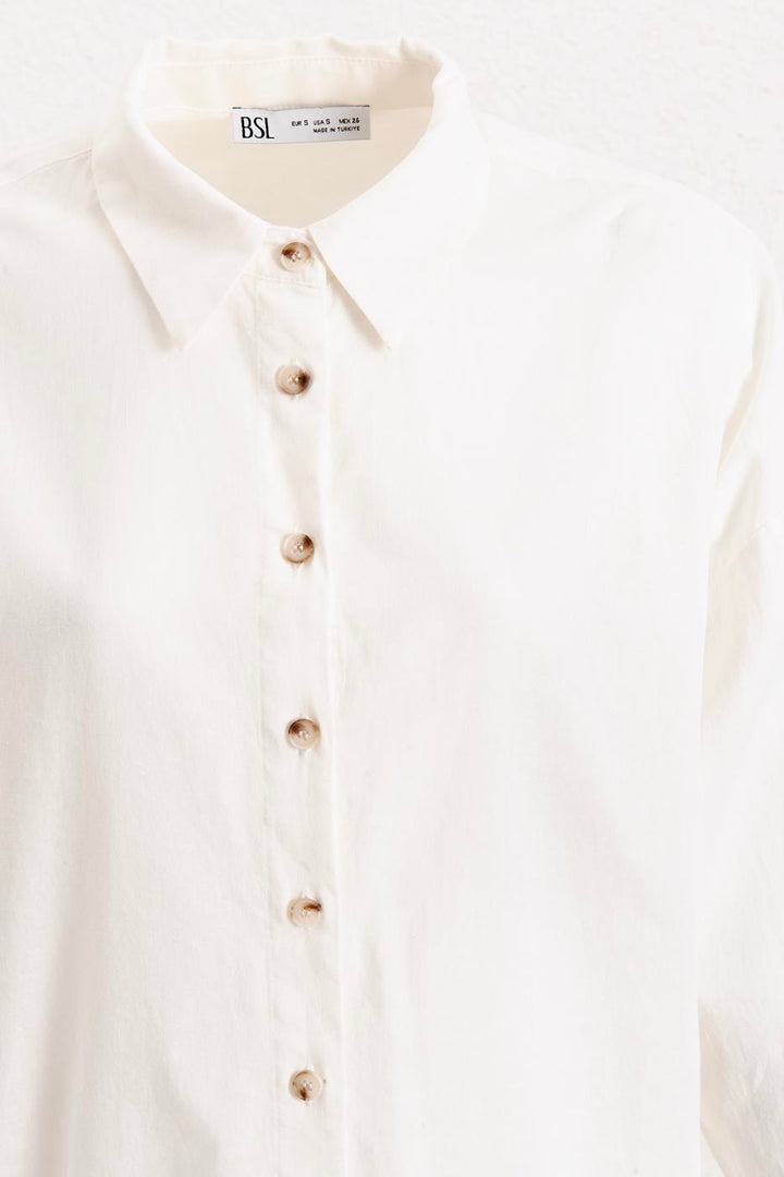 BSL Women Oversize Linen Shirt - Darwin