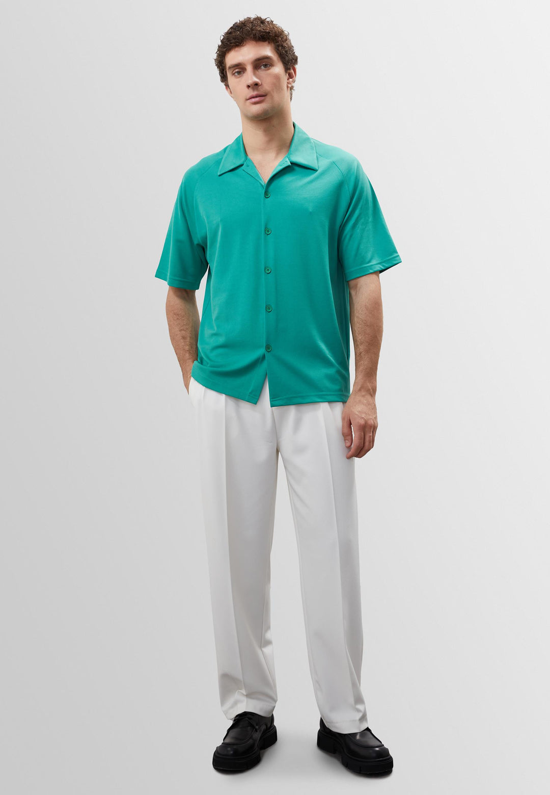 ANT Oversize Short Sleeve Men's Shirt - Liège