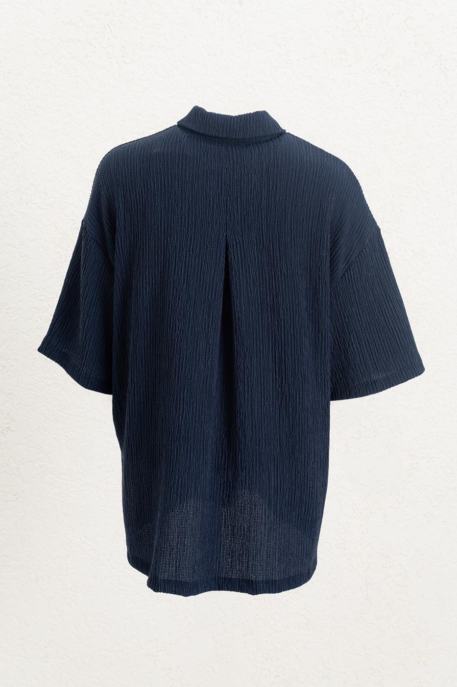 BSL Women Oversize Knitted Shirt - Limburg