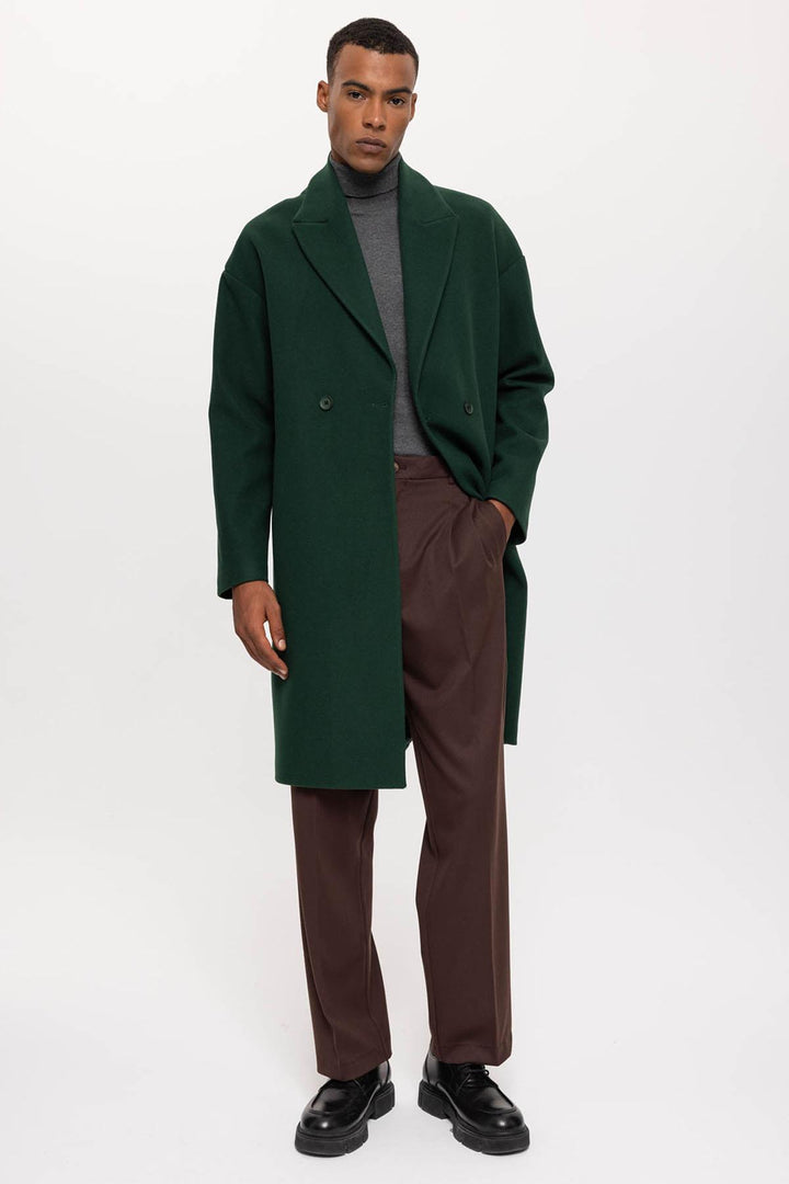 ANT Oversize Double Breasted Men's Coat - DeKalb