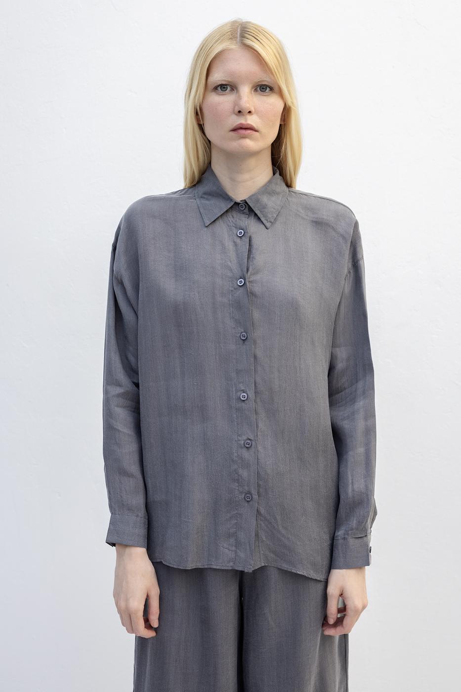 BSL Women Oversize Lyocell Shirt - Varese
