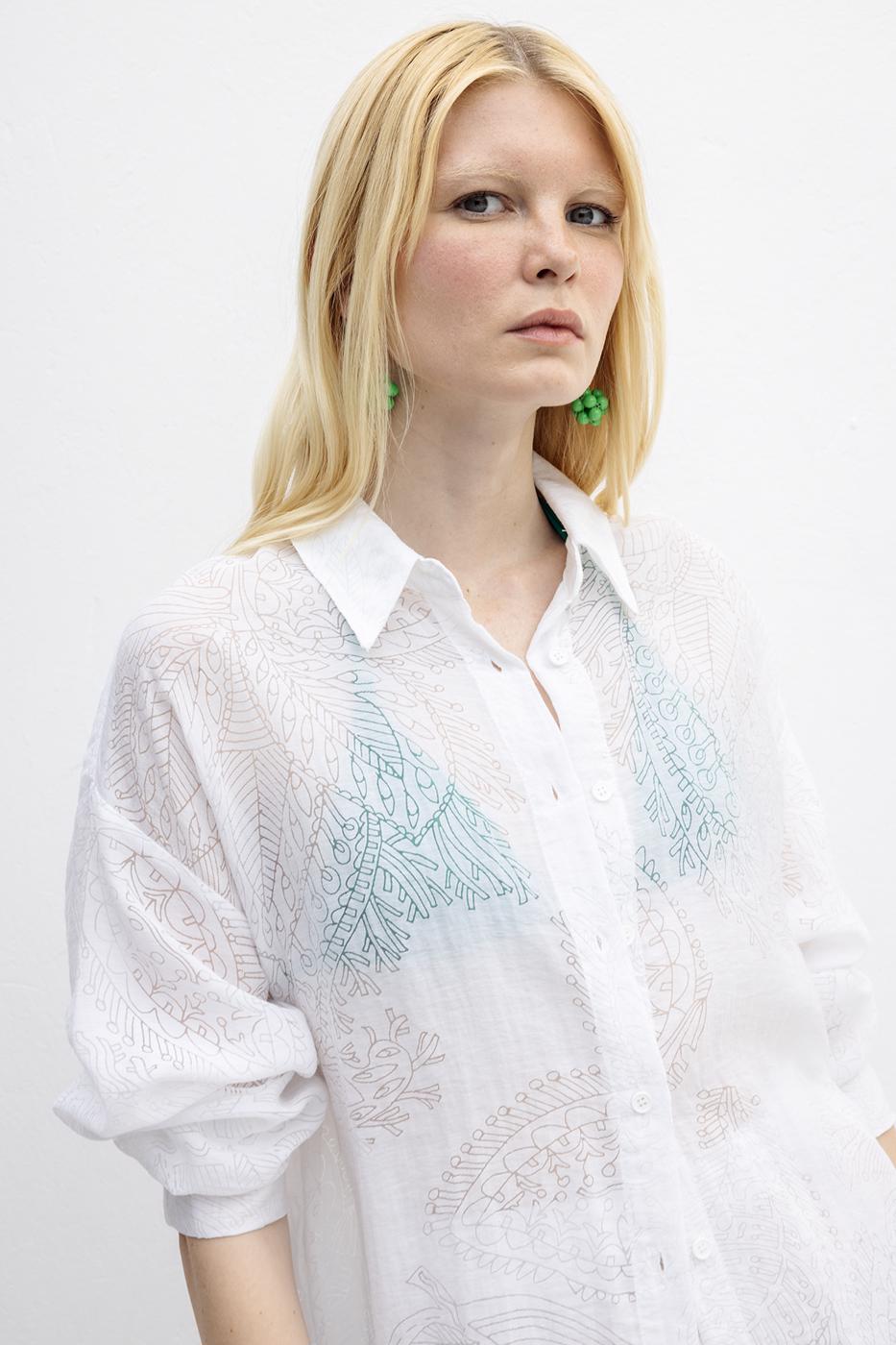 BSL Women Oversize Onesize Shirt - Westerville