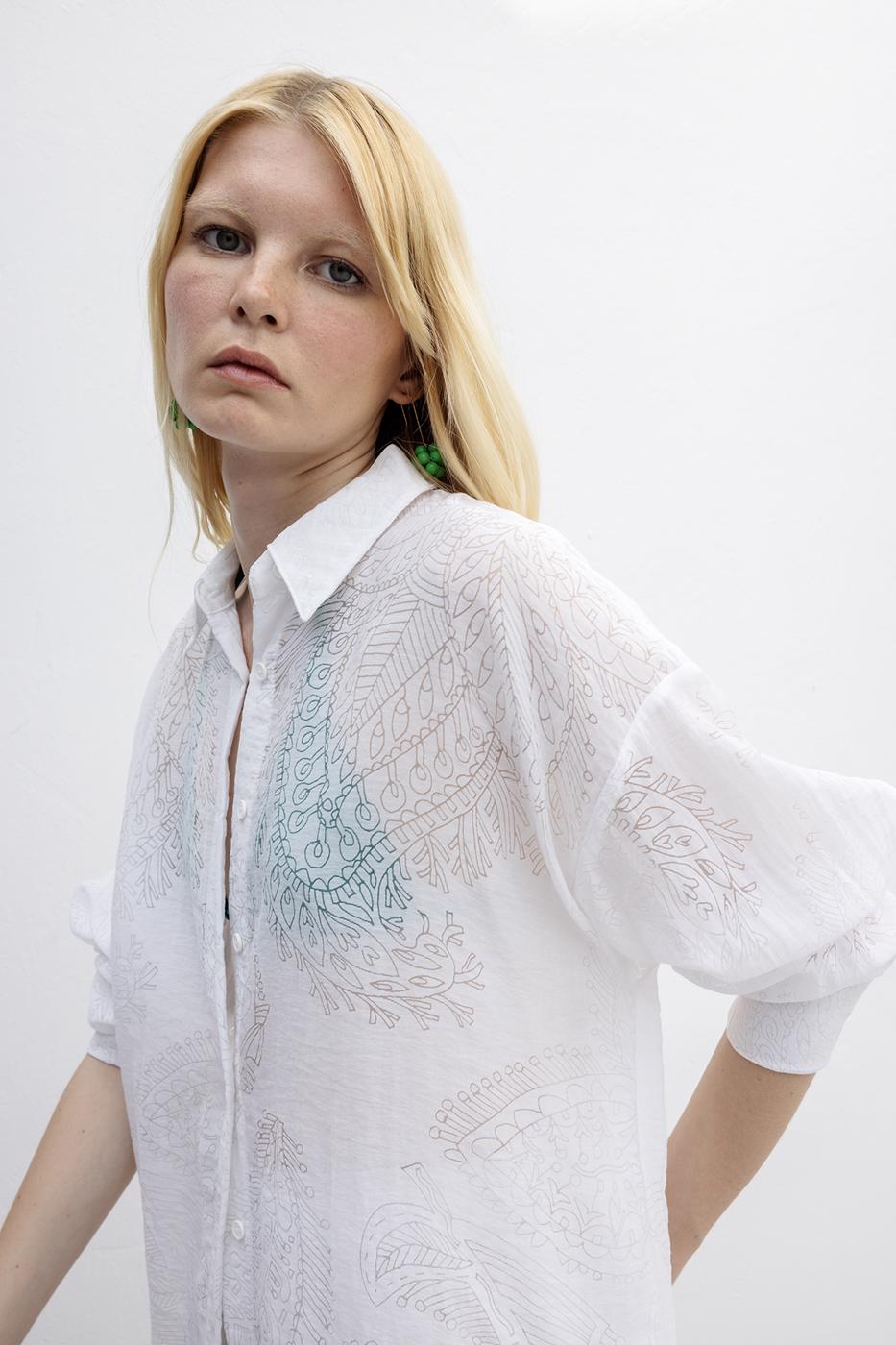 BSL Women Oversize Onesize Shirt - Westerville
