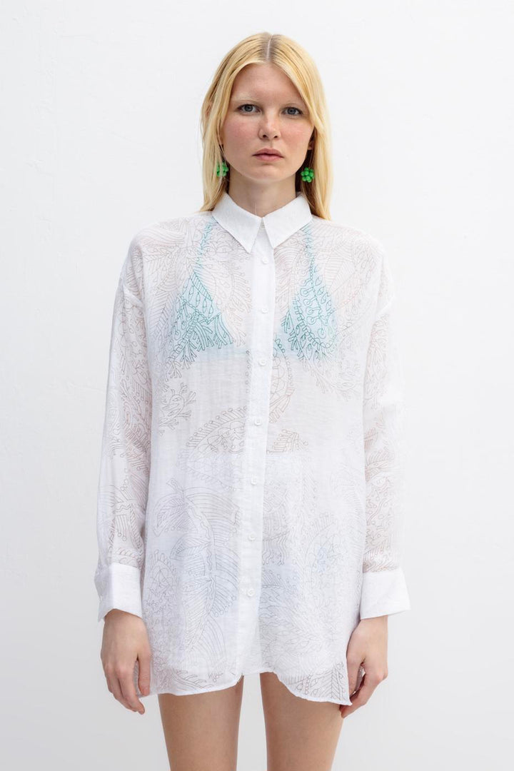 BSL Women Oversize Onesize Shirt - Westerville