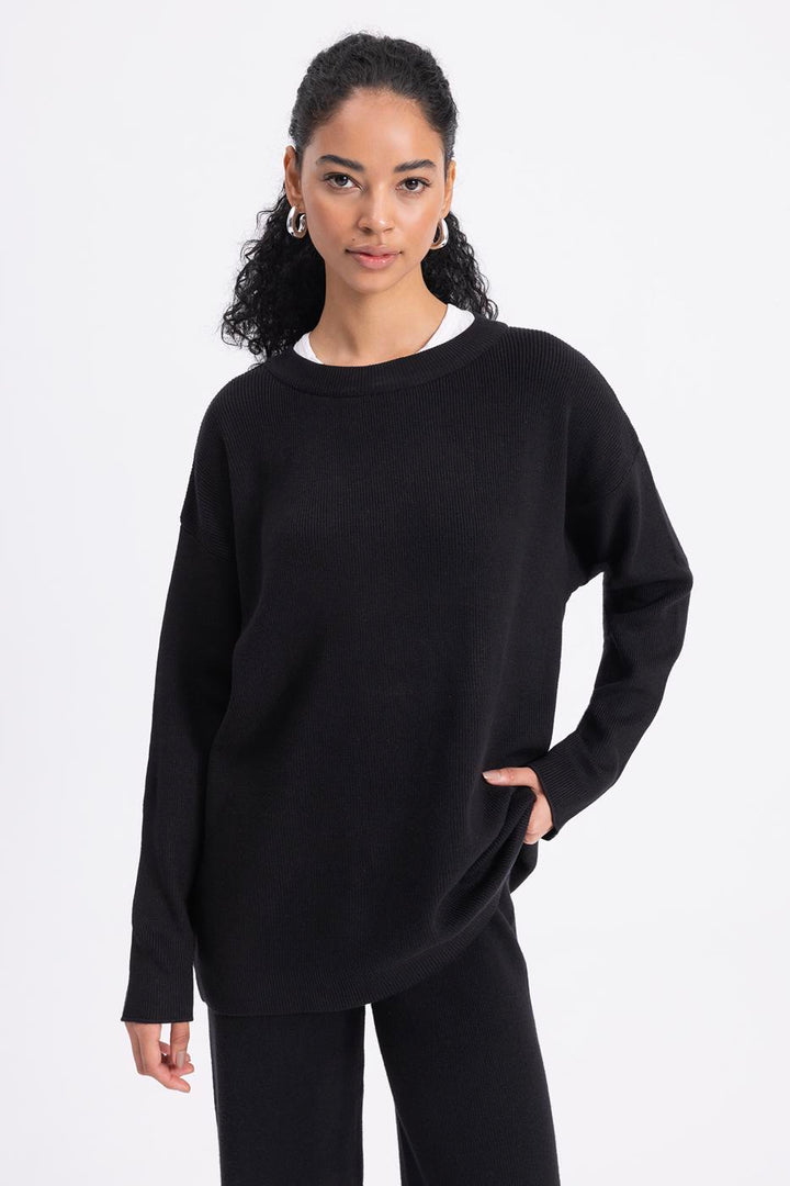 BSL Women Oversize Knitted Sweater - Orihuela