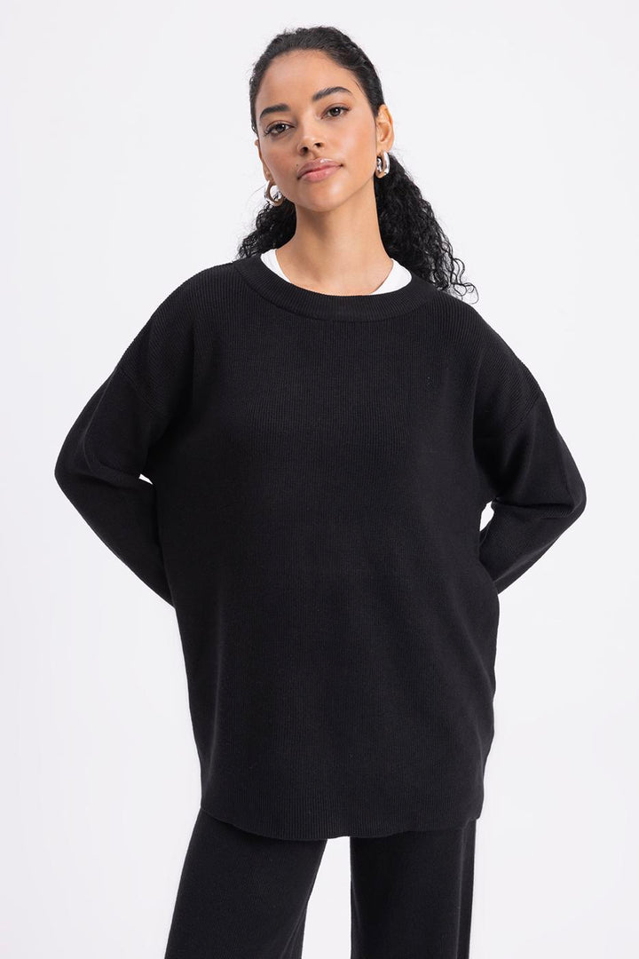 BSL Women Oversize Knitted Sweater - Orihuela