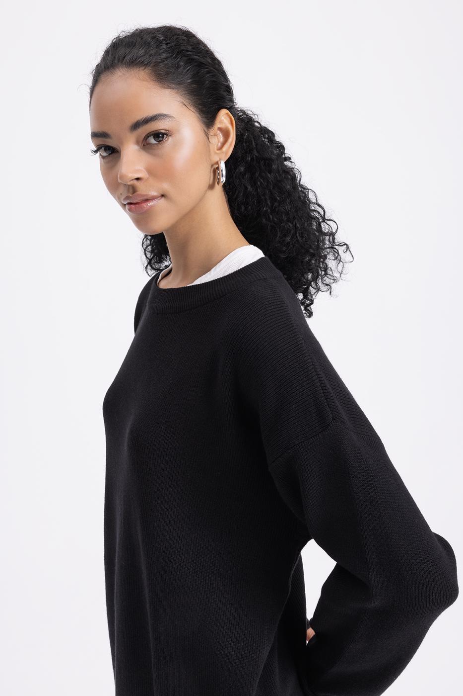 BSL Women Oversize Knitted Sweater - Orihuela