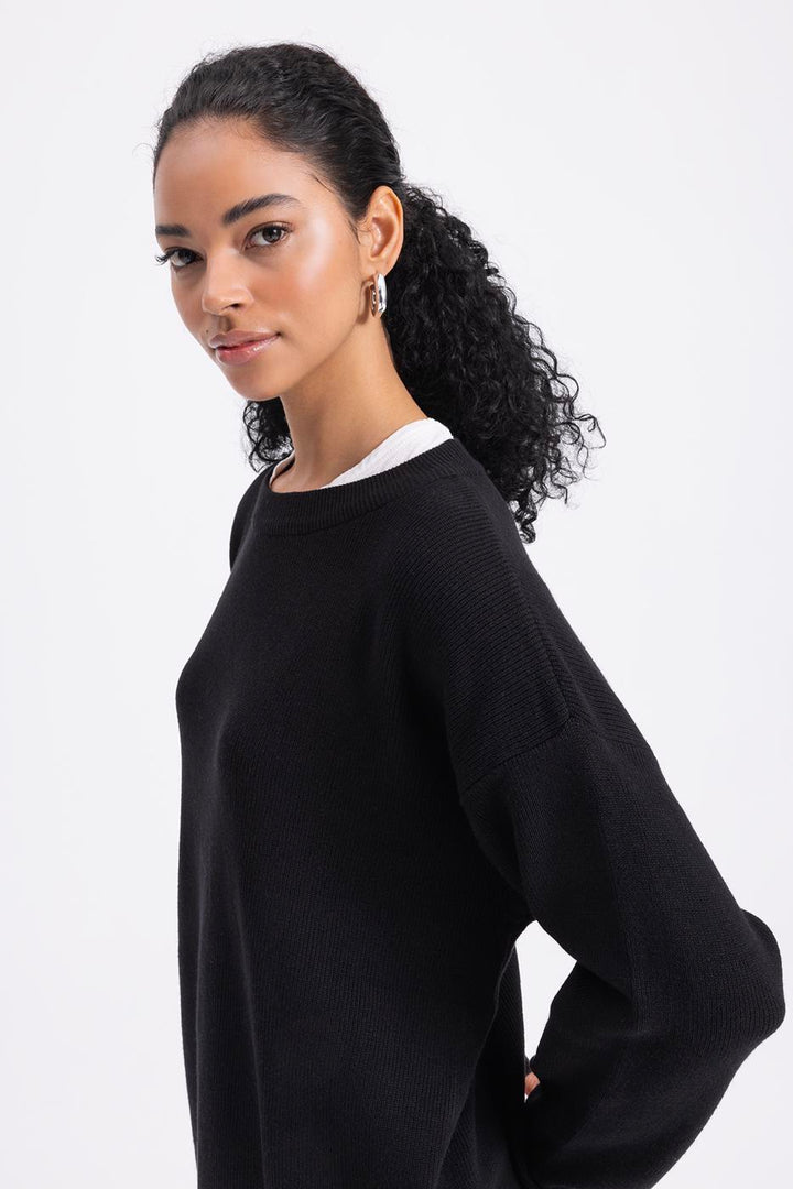 BSL Women Oversize Knitted Sweater - Orihuela