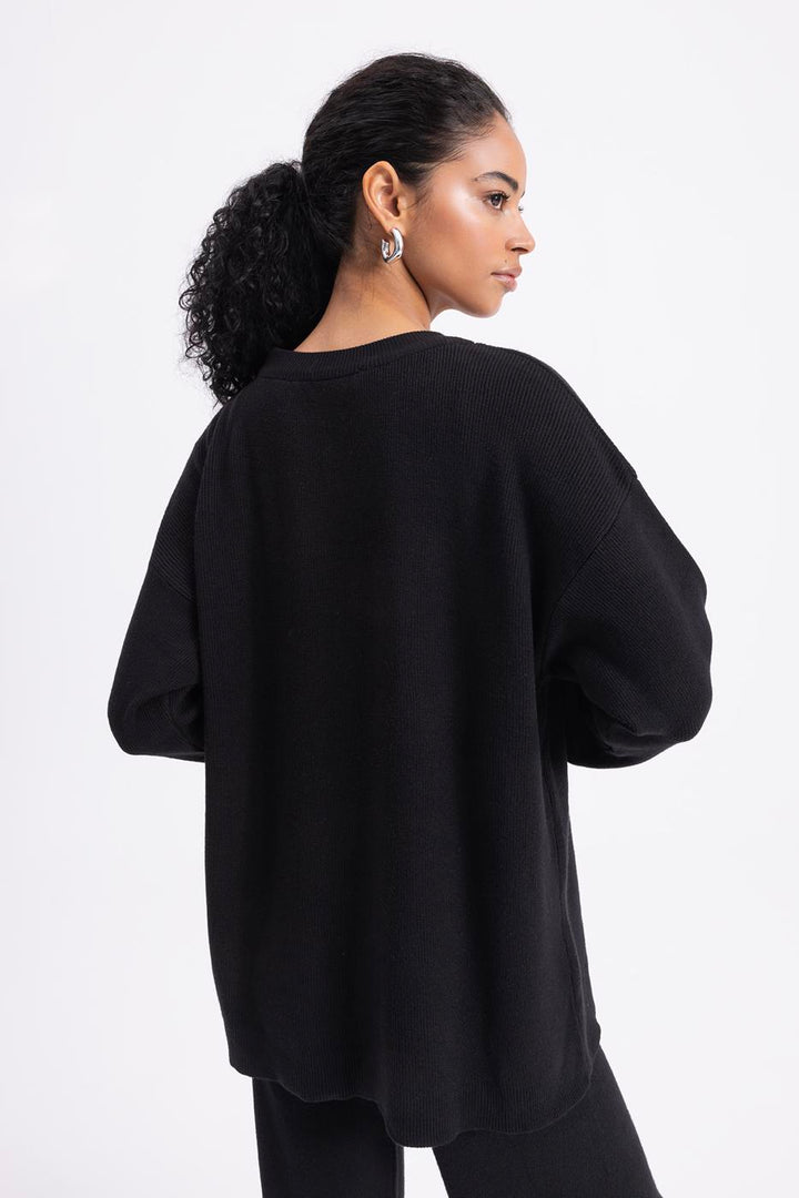 BSL Women Oversize Knitted Sweater - Orihuela