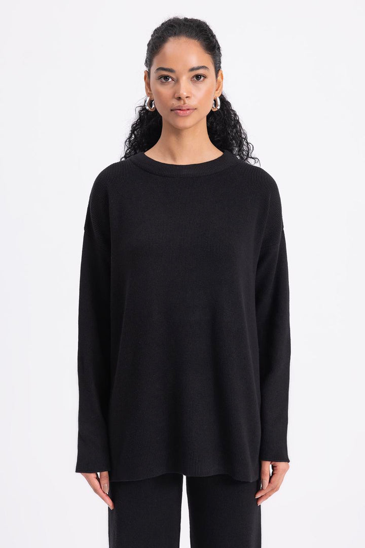 BSL Women Oversize Knitted Sweater - Orihuela