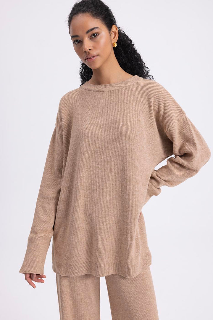 BSL Women Oversize Knitted Sweater - Cunduacán