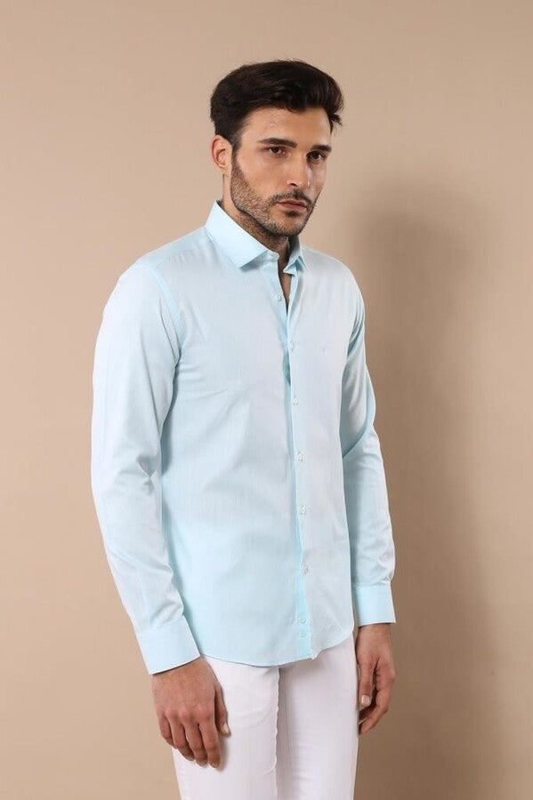 WSS Oxford Patterned Green Shirt  - Bayreuth