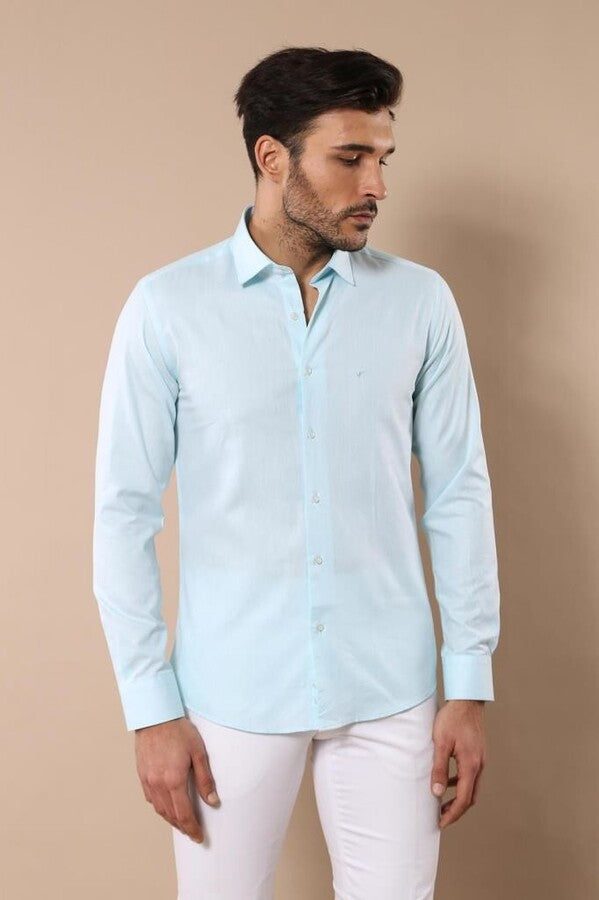 WSS Oxford Patterned Green Shirt  - Bayreuth