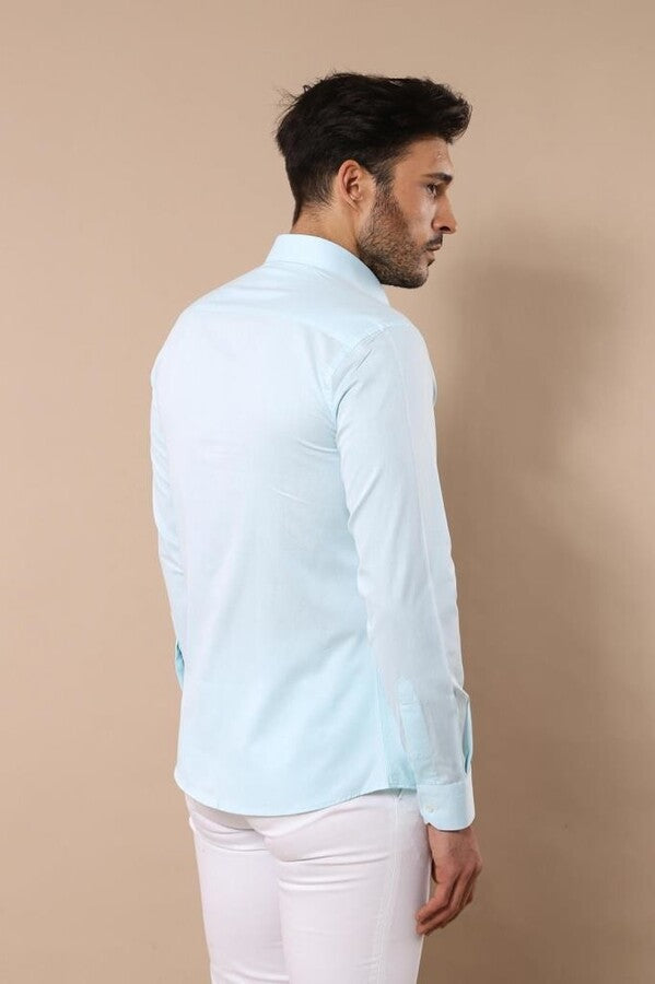 WSS Oxford Patterned Green Shirt  - Bayreuth