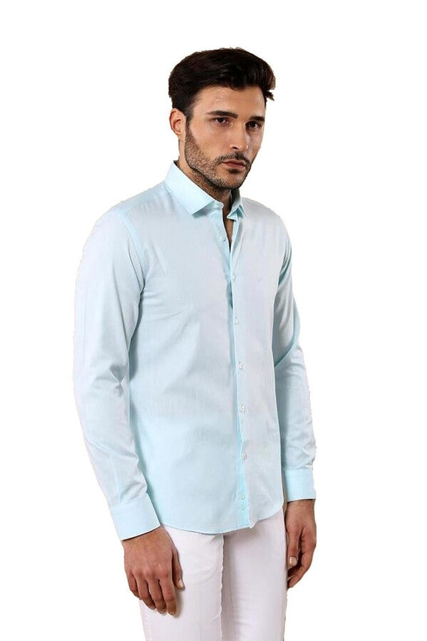 WSS Oxford Patterned Green Shirt  - Bayreuth