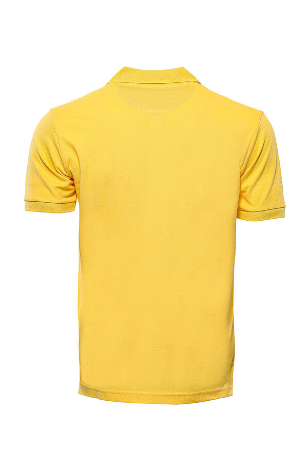 WSS Oxford Yellow Polo Collar T-shirt  - Town Country
