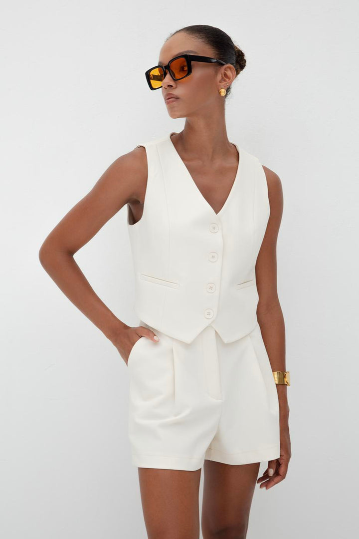 BSL Women Custom Made Short Vest - Donostia