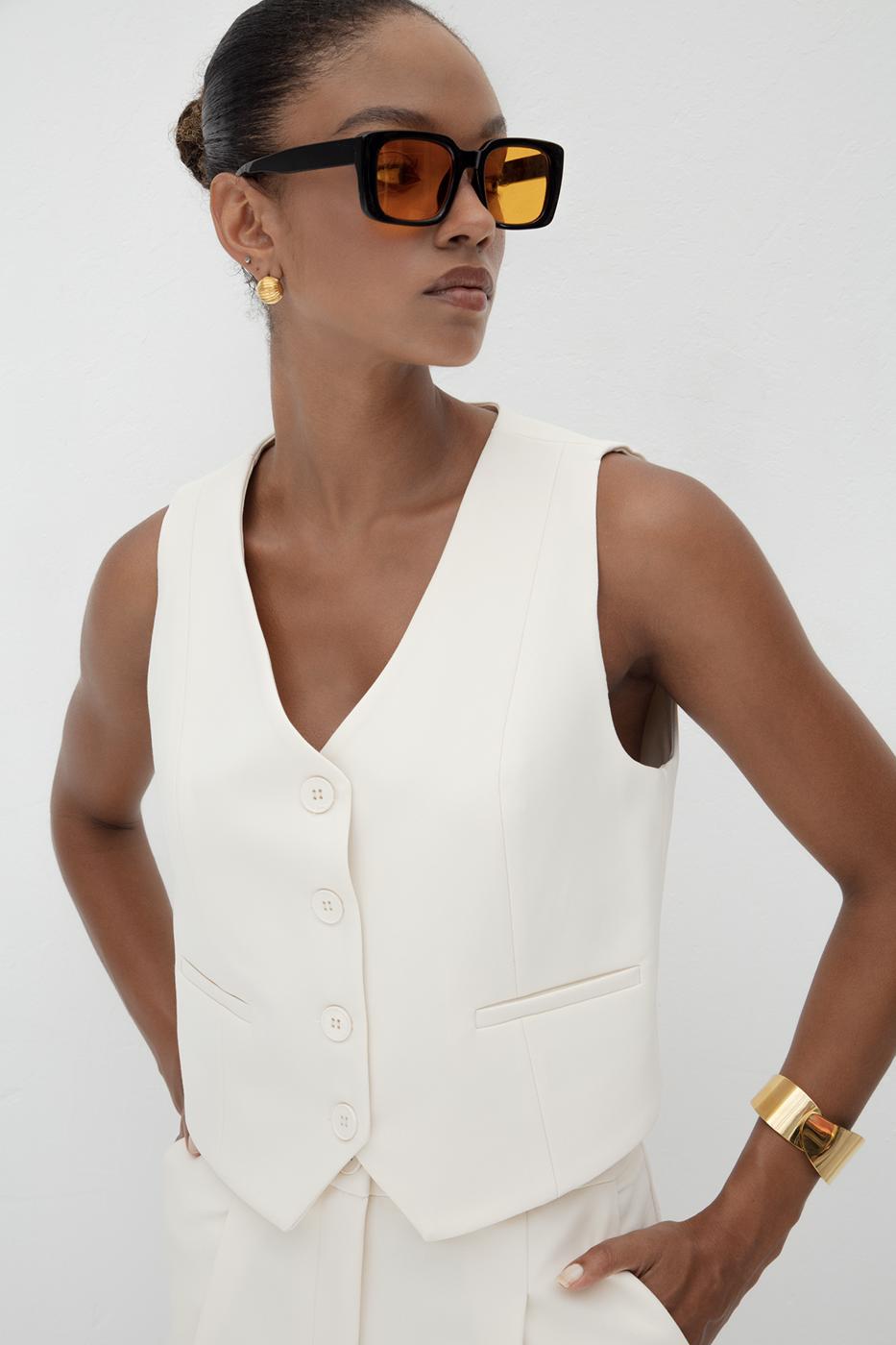 BSL Women Custom Made Short Vest - Donostia