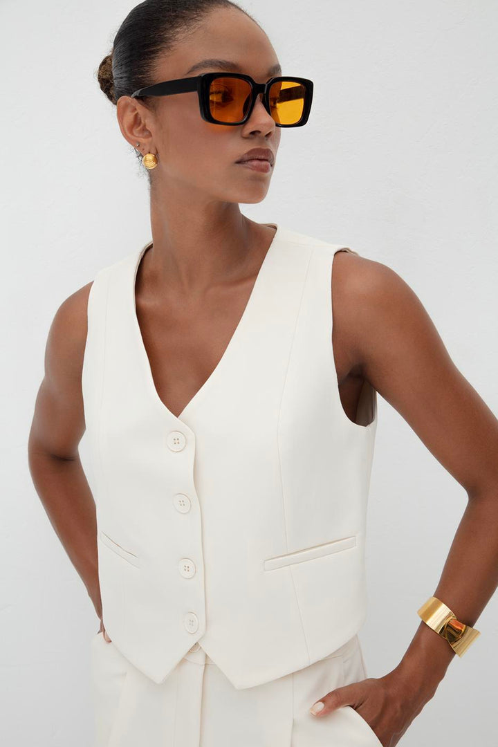 BSL Women Custom Made Short Vest - Donostia