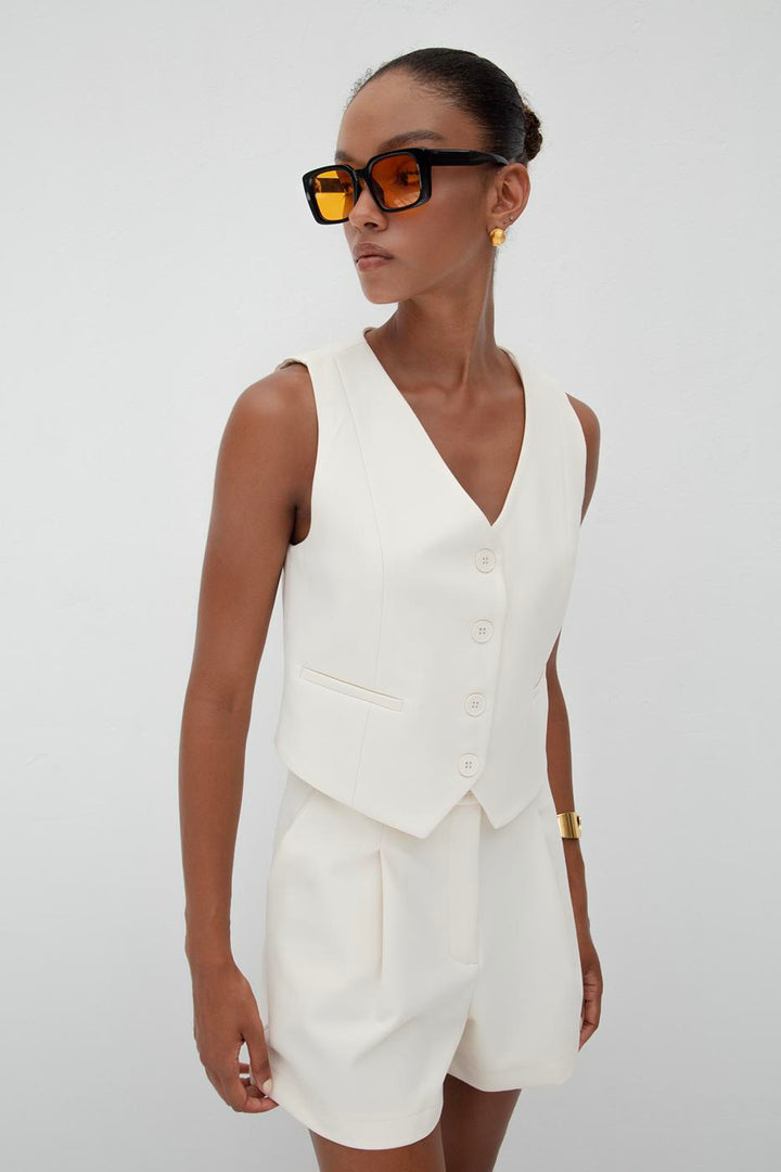 BSL Women Custom Made Short Vest - Donostia