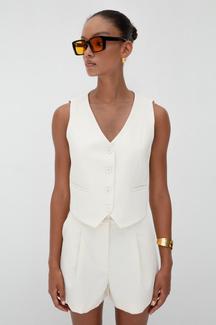 BSL Women Custom Made Short Vest - Donostia
