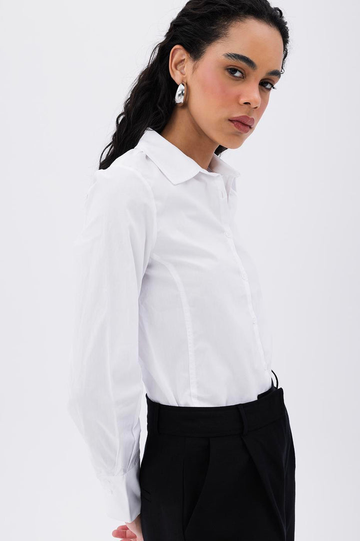 BSL Women Custom Made Poplin Shirt - Wels