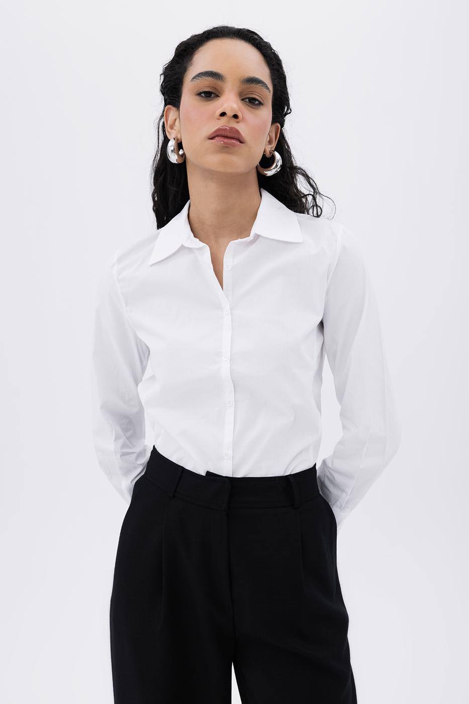 BSL Women Custom Made Poplin Shirt - Wels