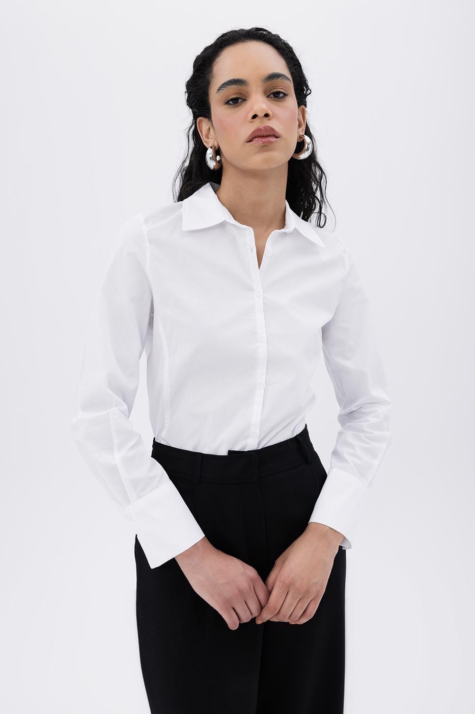 BSL Women Custom Made Poplin Shirt - Wels