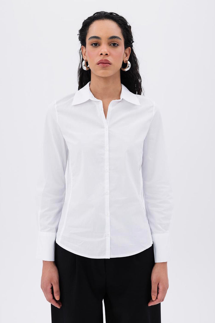 BSL Women Custom Made Poplin Shirt - Wels