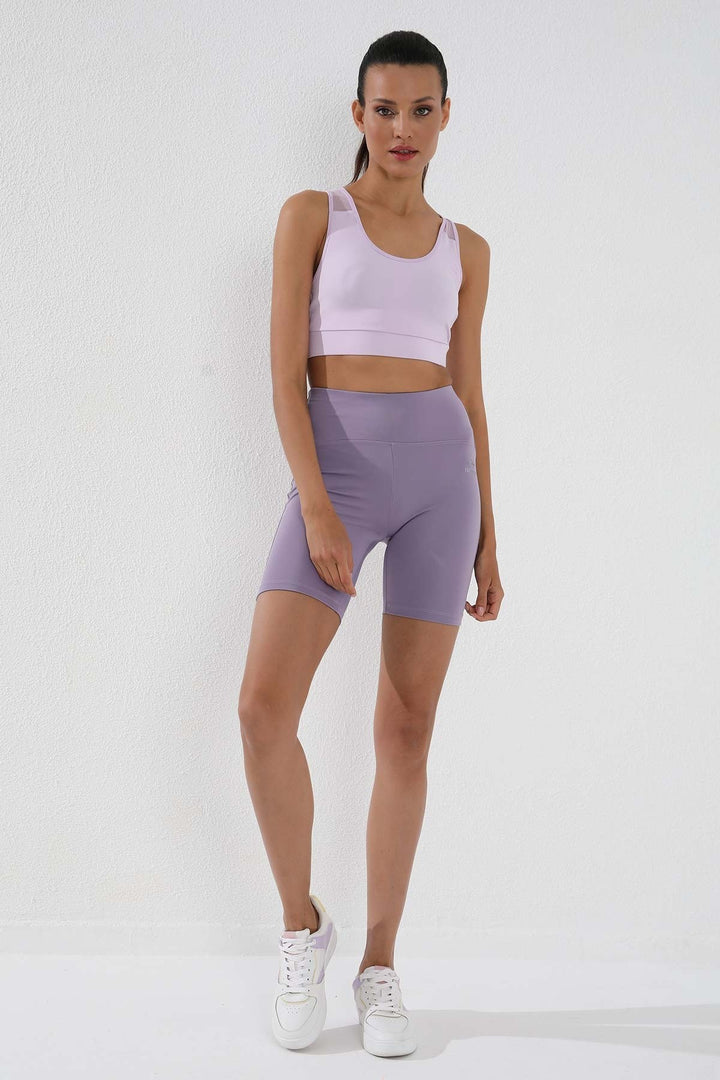 TMY Eflatun High Waist Shaping Short Biker Women's Leggings - 91007 - Remscheid