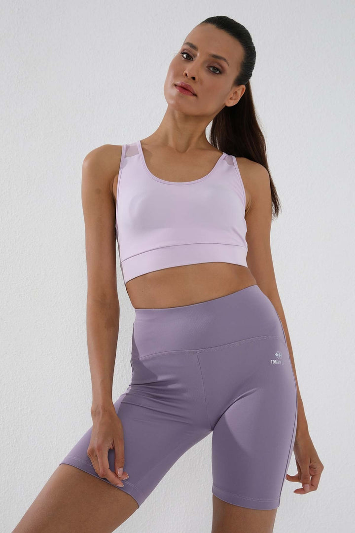 TMY Eflatun High Waist Shaping Short Biker Women's Leggings - 91007 - Remscheid