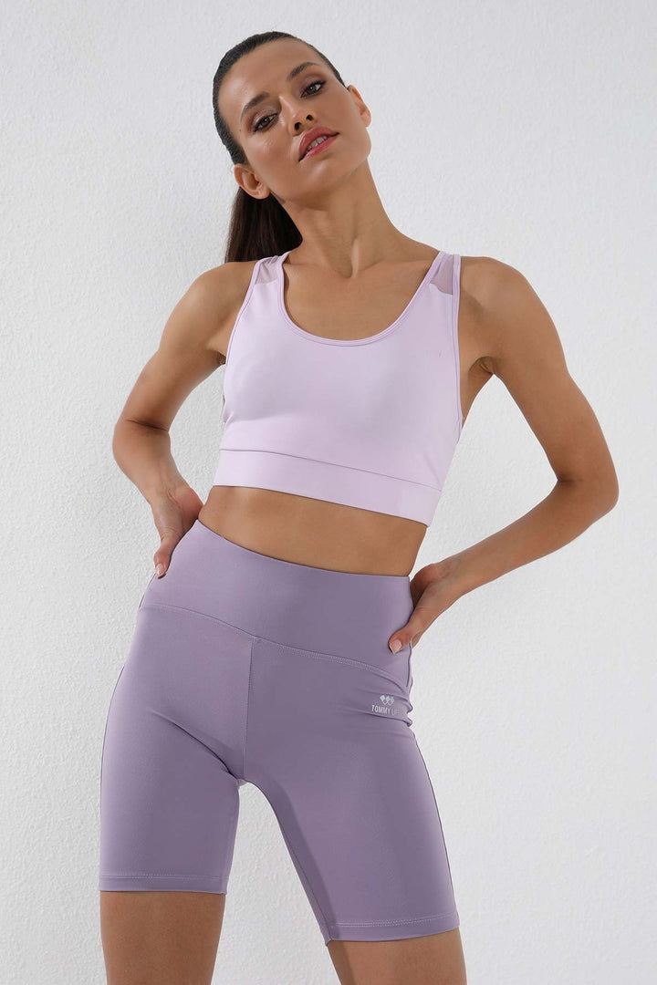 TMY Eflatun High Waist Shaping Short Biker Women's Leggings - 91007 - Remscheid